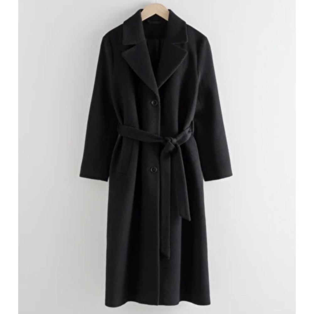 & Other Stories, Oversized Alpaca Blend Coat